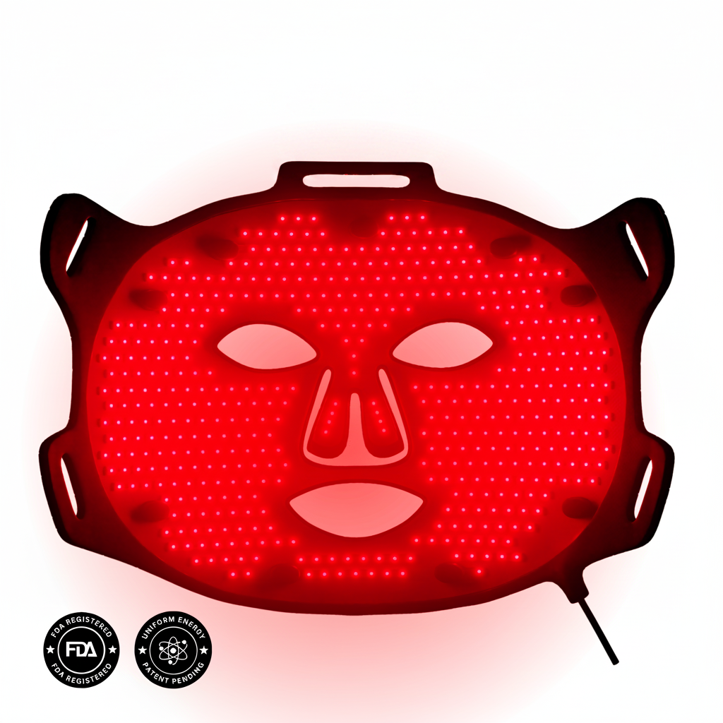 VISO™ LED Red Light Therapy Face Mask  Professional At-Home Skin Rejuvenation