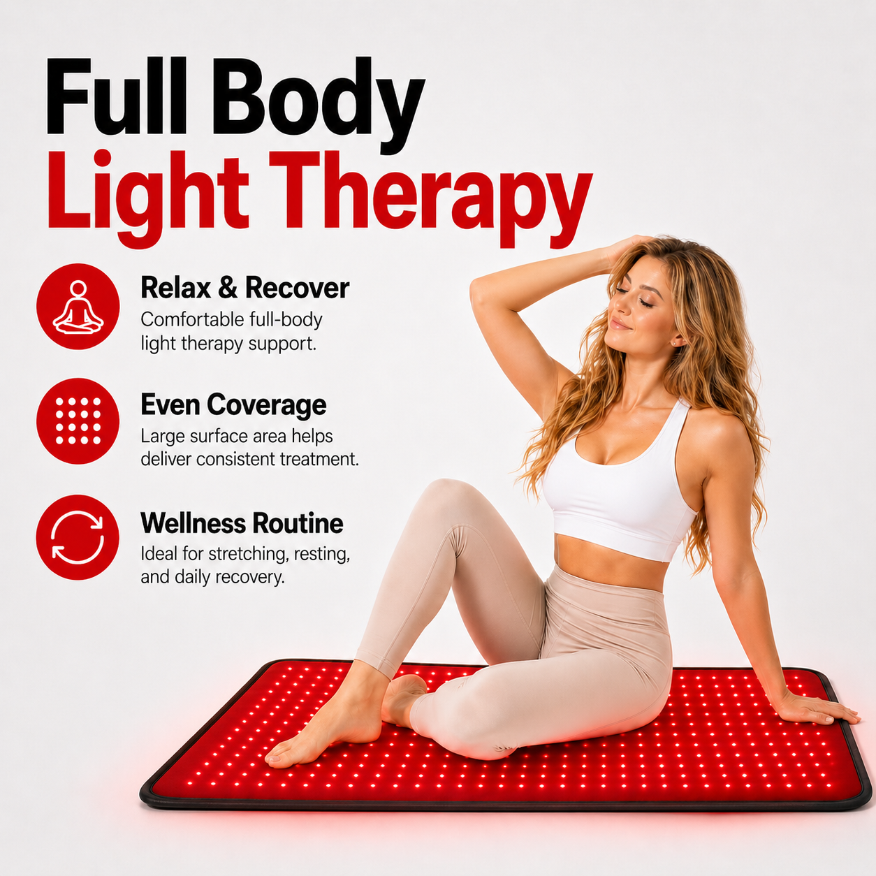 Relieve Muscle & Joint Pain at Home with Clinical-Grade Red & Near Infrared Light