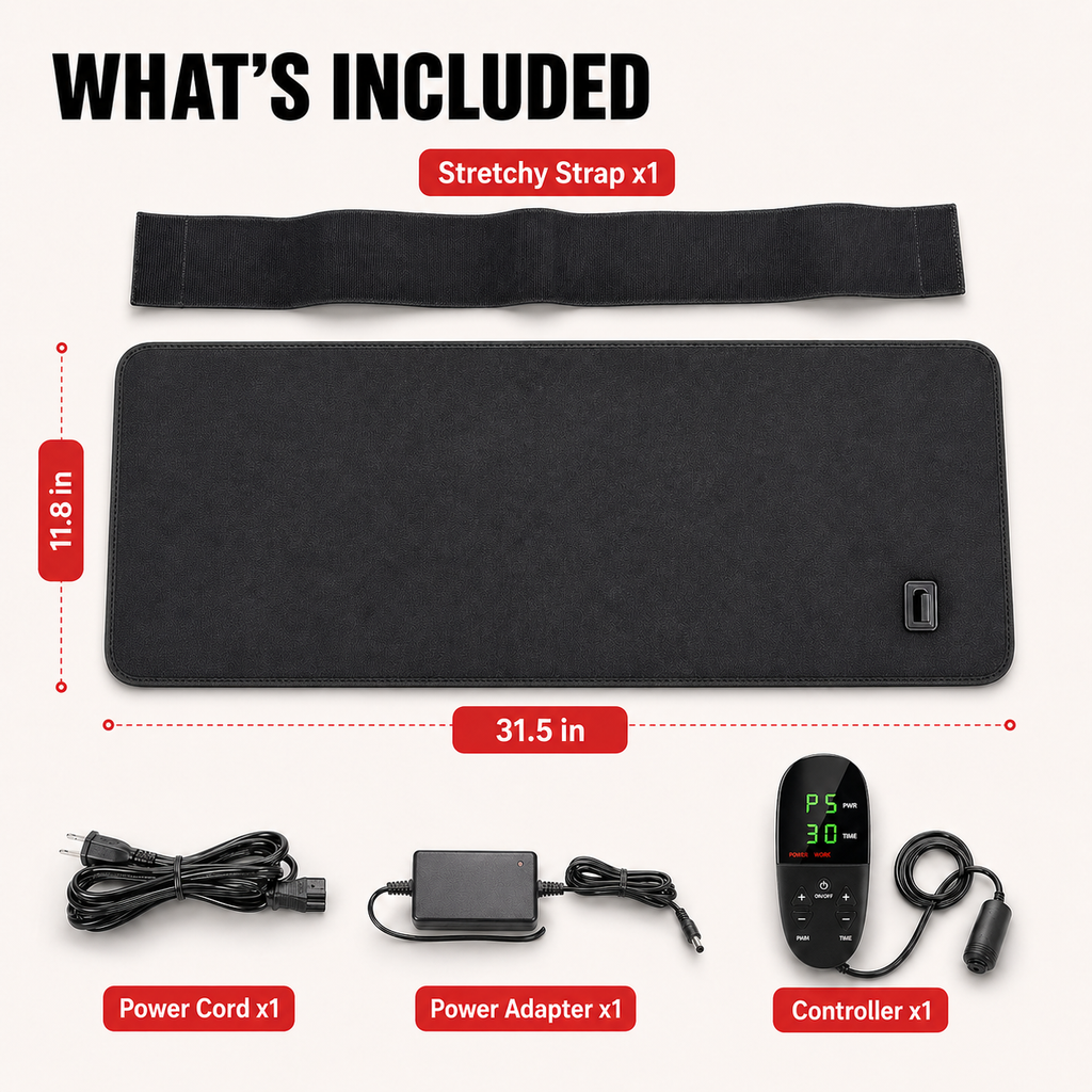 Relieve Muscle & Joint Pain at Home with Clinical-Grade Red & Near Infrared Light
