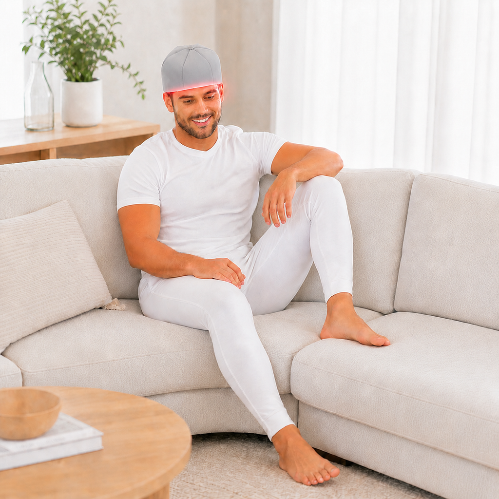 FullGlow Red Light and Infrared Therapy Hat