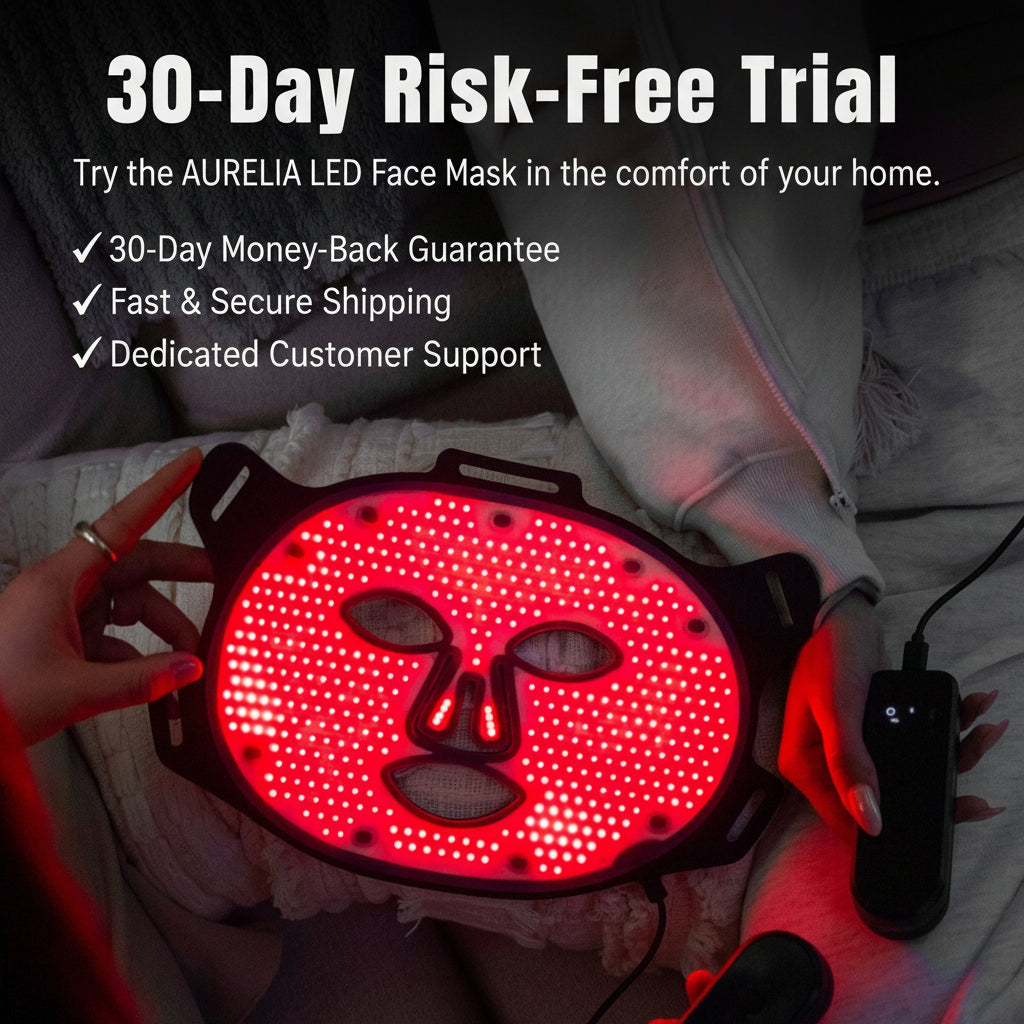 Red Light Therapy face mask for skin rejuvenation  