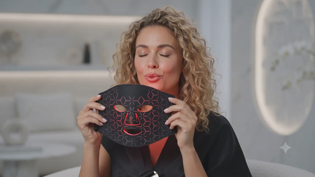 VISO™ LED Red Light Therapy Face Mask  Professional At-Home Skin Rejuvenation